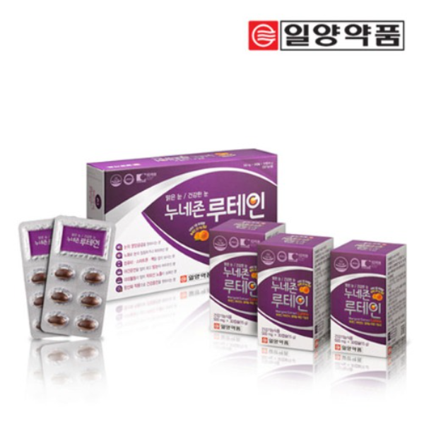 [일양약품] 누네존 루테인(500mgX90캡슐/1박스/3개월분)